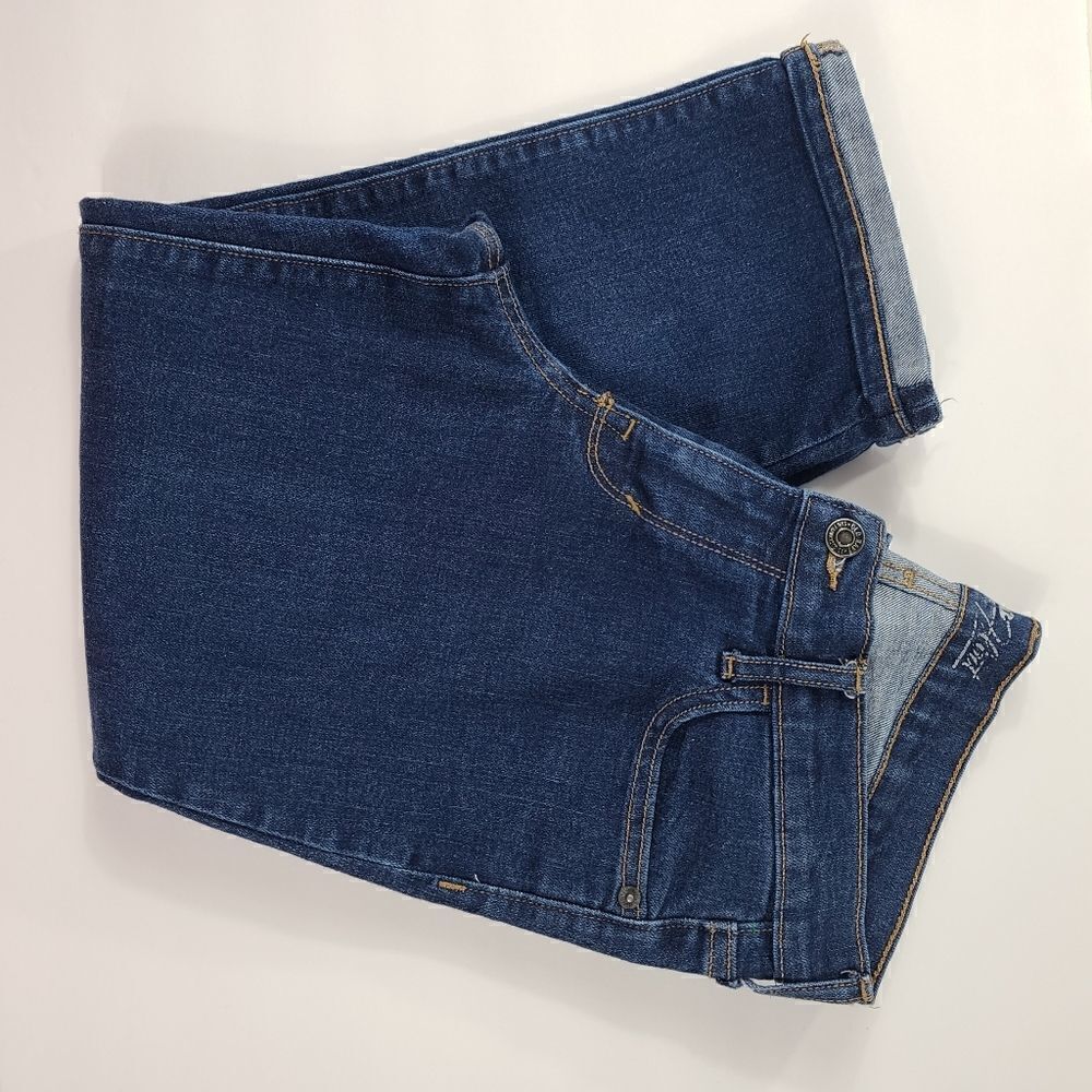 Old Navy Dark Blue Jean Capris - Picture 4 of 7